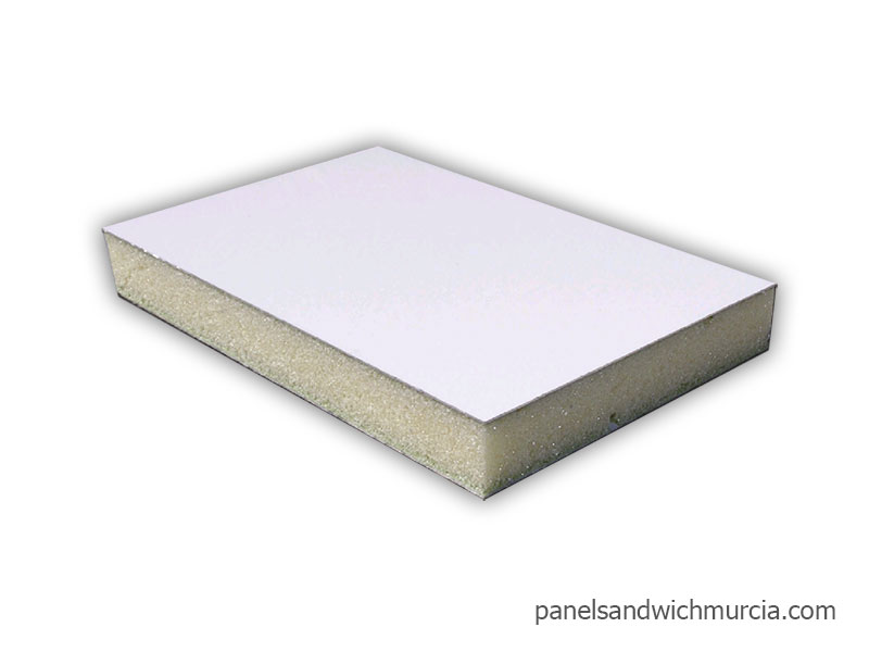 Panel sándwich aluminio y panel composite: Panel sándwich de aluminio liso  chapa 0,5mm espesor 9mm